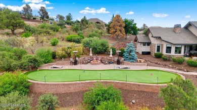 Custom home in The Estates at Prescott Lakes offering panoramic on Prescott Lakes Golf and Country Club in Arizona - for sale on GolfHomes.com, golf home, golf lot
