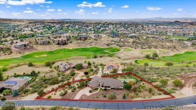 Custom home in The Estates at Prescott Lakes offering panoramic on Prescott Lakes Golf and Country Club in Arizona - for sale on GolfHomes.com, golf home, golf lot