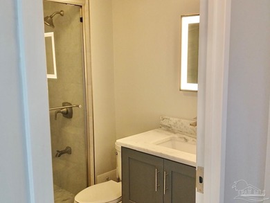 Welcome Home! This totally upgraded & renovated 2/2 west-end on Pensacola Country Club in Florida - for sale on GolfHomes.com, golf home, golf lot