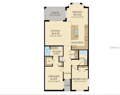 Welcome to golfers paradise. Located in one of the top ranked on Myakka Pines Golf Club in Florida - for sale on GolfHomes.com, golf home, golf lot