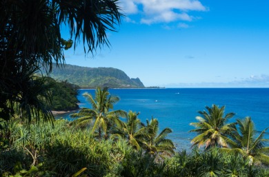 Pali Ke Kua #203 - Ocean-Bluff Living with Iconic Bali Hai Views on Makai Golf Club At Princeville in Hawaii - for sale on GolfHomes.com, golf home, golf lot