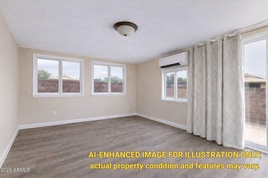 RARE and thoughtfully reimagined 3 bedroom, 2 bath home in Sun on Sun City Country Club in Arizona - for sale on GolfHomes.com, golf home, golf lot