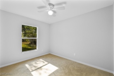 Comfort, convenience, and potential await a savvy homeowner or on Burnt Store Golf Club in Florida - for sale on GolfHomes.com, golf home, golf lot