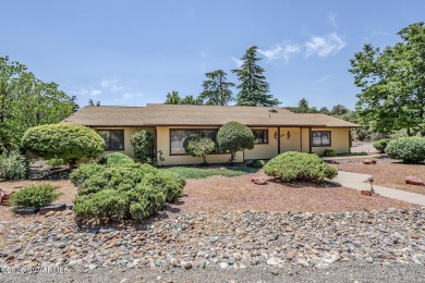 This charming 3-bedroom, 2-bath home offers red rock views and on Sedona Golf Resort in Arizona - for sale on GolfHomes.com, golf home, golf lot