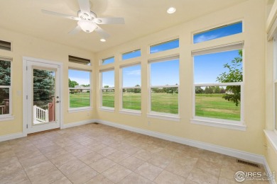 Welcome Home! Backed by open space with a tranquil pond view on Eaton Country Club in Colorado - for sale on GolfHomes.com, golf home, golf lot