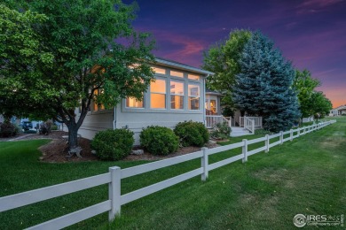 Welcome Home! Backed by open space with a tranquil pond view on Eaton Country Club in Colorado - for sale on GolfHomes.com, golf home, golf lot