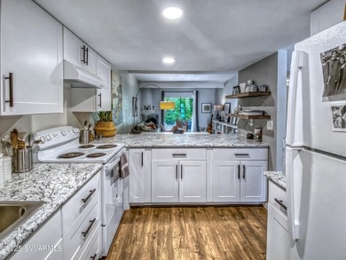 Welcome to this beautifully updated townhouse offering a on Oakcreek Country Club in Arizona - for sale on GolfHomes.com, golf home, golf lot