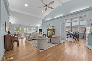 This beautifully designed home offers breathtaking water views on Harbour Point Golf Club in North Carolina - for sale on GolfHomes.com, golf home, golf lot