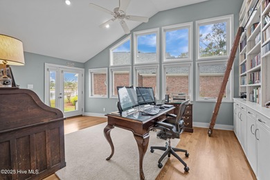 This beautifully designed home offers breathtaking water views on Harbour Point Golf Club in North Carolina - for sale on GolfHomes.com, golf home, golf lot