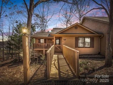 Stunning 2 bedroom/2 bathroom condo overlooking the golf course! on Rumbling Bald Resort on Lake Lure in North Carolina - for sale on GolfHomes.com, golf home, golf lot