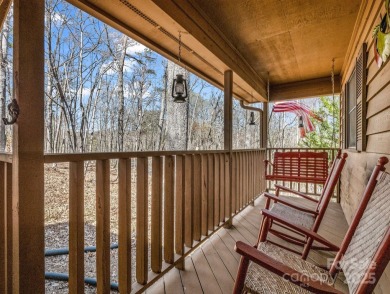 Stunning 2 bedroom/2 bathroom condo overlooking the golf course! on Rumbling Bald Resort on Lake Lure in North Carolina - for sale on GolfHomes.com, golf home, golf lot