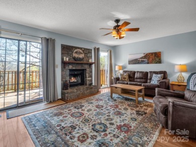 Stunning 2 bedroom/2 bathroom condo overlooking the golf course! on Rumbling Bald Resort on Lake Lure in North Carolina - for sale on GolfHomes.com, golf home, golf lot
