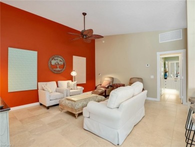 Discover this inviting, fully furnished VillageWalk of Bonita on Palmira Golf and Country Club in Florida - for sale on GolfHomes.com, golf home, golf lot