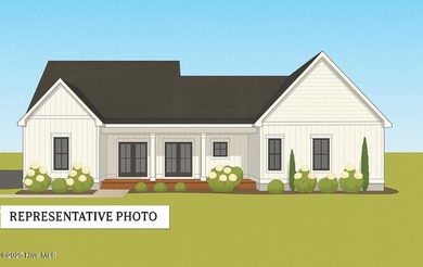 Welcome to your dream modern farmhouse located in the desirable on Beacon Ridge Golf and Country Club in North Carolina - for sale on GolfHomes.com, golf home, golf lot