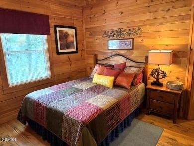 Charming True Log Cabin in Cobbly Nob - Your Mountain Retreat on Bent Creek Golf Course in Tennessee - for sale on GolfHomes.com, golf home, golf lot