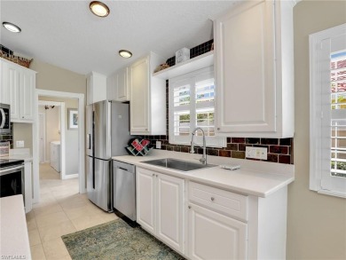 Discover this inviting, fully furnished VillageWalk of Bonita on Palmira Golf and Country Club in Florida - for sale on GolfHomes.com, golf home, golf lot
