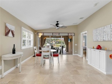 Discover this inviting, fully furnished VillageWalk of Bonita on Palmira Golf and Country Club in Florida - for sale on GolfHomes.com, golf home, golf lot