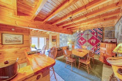 Charming True Log Cabin in Cobbly Nob - Your Mountain Retreat on Bent Creek Golf Course in Tennessee - for sale on GolfHomes.com, golf home, golf lot