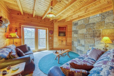 Charming True Log Cabin in Cobbly Nob - Your Mountain Retreat on Bent Creek Golf Course in Tennessee - for sale on GolfHomes.com, golf home, golf lot