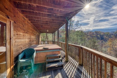 Charming True Log Cabin in Cobbly Nob - Your Mountain Retreat on Bent Creek Golf Course in Tennessee - for sale on GolfHomes.com, golf home, golf lot