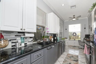 Welcome home to this beautiful 3 bedroom, 2 bath, 2 car garage on St. Lucie Trail Golf Club in Florida - for sale on GolfHomes.com, golf home, golf lot