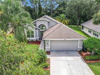 Welcome to this stunning three-bedroom, two-bath home located in on Plantation Bay Golf and Country Club in Florida - for sale on GolfHomes.com, golf home, golf lot