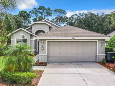 Welcome to this stunning three-bedroom, two-bath home located in on Plantation Bay Golf and Country Club in Florida - for sale on GolfHomes.com, golf home, golf lot