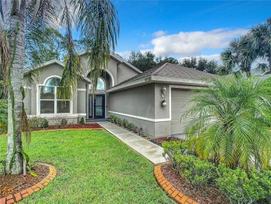 Welcome to this stunning three-bedroom, two-bath home located in on Plantation Bay Golf and Country Club in Florida - for sale on GolfHomes.com, golf home, golf lot