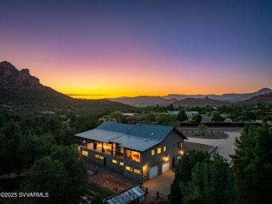 Experience the Ultimate Sedona Sanctuary.Nestled on a secluded 3 on Oakcreek Country Club in Arizona - for sale on GolfHomes.com, golf home, golf lot