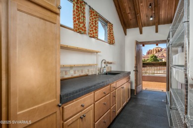 Experience the Ultimate Sedona Sanctuary.Nestled on a secluded 3 on Oakcreek Country Club in Arizona - for sale on GolfHomes.com, golf home, golf lot