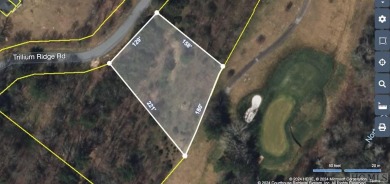 Great building lot over half an acre overlooking the 15th Green on Trillium Links in North Carolina - for sale on GolfHomes.com, golf home, golf lot