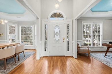 Golf-Course Home with Cul-de-Sac Privacy. 3BR/2.5BA home on the on Hedingham Golf and Athletic Club in North Carolina - for sale on GolfHomes.com, golf home, golf lot