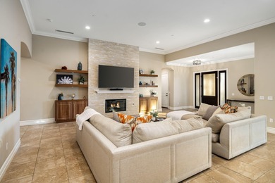 This luxurious Mediterranean residence showcases breathtaking on PGA West Private Golf Courses in California - for sale on GolfHomes.com, golf home, golf lot