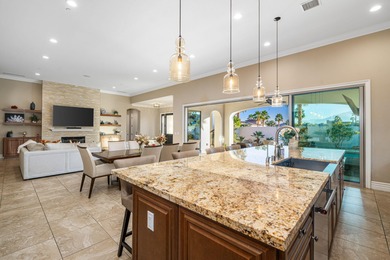 This luxurious Mediterranean residence showcases breathtaking on PGA West Private Golf Courses in California - for sale on GolfHomes.com, golf home, golf lot