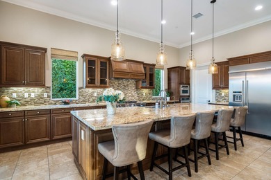 This luxurious Mediterranean residence showcases breathtaking on PGA West Private Golf Courses in California - for sale on GolfHomes.com, golf home, golf lot