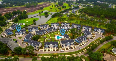 Luxury Townhome | Stunning Golf & Water Views | Elevator | Fully on Sea Trail Golf Resort in North Carolina - for sale on GolfHomes.com, golf home, golf lot