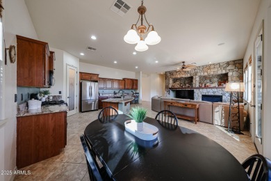 Welcome to this beautifully designed 4-bedroom, 2-bathroom on Estrella Mountain Ranch Golf Course in Arizona - for sale on GolfHomes.com, golf home, golf lot