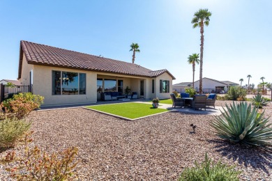 Experience luxury living in this furnished 2-bedroom, 2.5-bath on Robson Ranch Golf Club in Arizona - for sale on GolfHomes.com, golf home, golf lot