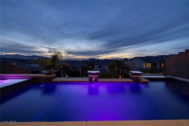 Welcome to the Peaks at Lake Las Vegas. This striking modern on Falls Golf Course in Nevada - for sale on GolfHomes.com, golf home, golf lot