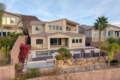 Welcome to the Peaks at Lake Las Vegas. This striking modern on Falls Golf Course in Nevada - for sale on GolfHomes.com, golf home, golf lot