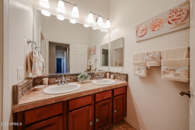 Welcome to this beautifully designed 4-bedroom, 2-bathroom on Estrella Mountain Ranch Golf Course in Arizona - for sale on GolfHomes.com, golf home, golf lot