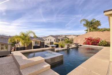 Welcome to the Peaks at Lake Las Vegas. This striking modern on Falls Golf Course in Nevada - for sale on GolfHomes.com, golf home, golf lot