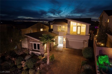 Welcome to the Peaks at Lake Las Vegas. This striking modern on Falls Golf Course in Nevada - for sale on GolfHomes.com, golf home, golf lot