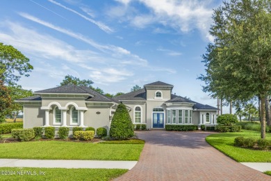 LUXURY LIFESTYLE! Indulge in a captivating pool home centrally on Golf Club At North Hampton in Florida - for sale on GolfHomes.com, golf home, golf lot