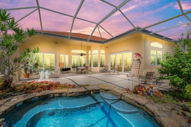 Located in manned gated community of Ballantrae, this home has on Santa Lucia River Club in Florida - for sale on GolfHomes.com, golf home, golf lot