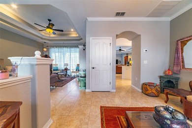 Nestled within a beautifully maintained gated golf course on Hernando Oaks Golf and Country Club in Florida - for sale on GolfHomes.com, golf home, golf lot