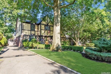 Center Hall Tudor Facing the Golf Course in Country Club Estates on Hempstead Golf Club in New York - for sale on GolfHomes.com, golf home, golf lot