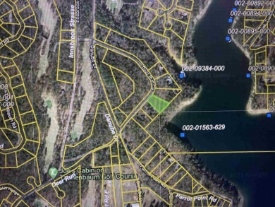 Lake Front lot in Tannenbaum.  East side of peninsula. Build on Tannenbaum Golf Club in Arkansas - for sale on GolfHomes.com, golf home, golf lot