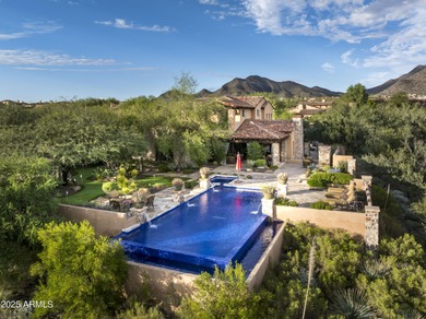 Refined Desert Living in Silverleaf's Casita Neighborhood. Set on Silverleaf Golf Club in Arizona - for sale on GolfHomes.com, golf home, golf lot