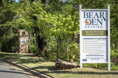 Wonderful opportunity to build your dream home in Bear Den on Chenal Country Club - Bear Den Mountain in Arkansas - for sale on GolfHomes.com, golf home, golf lot